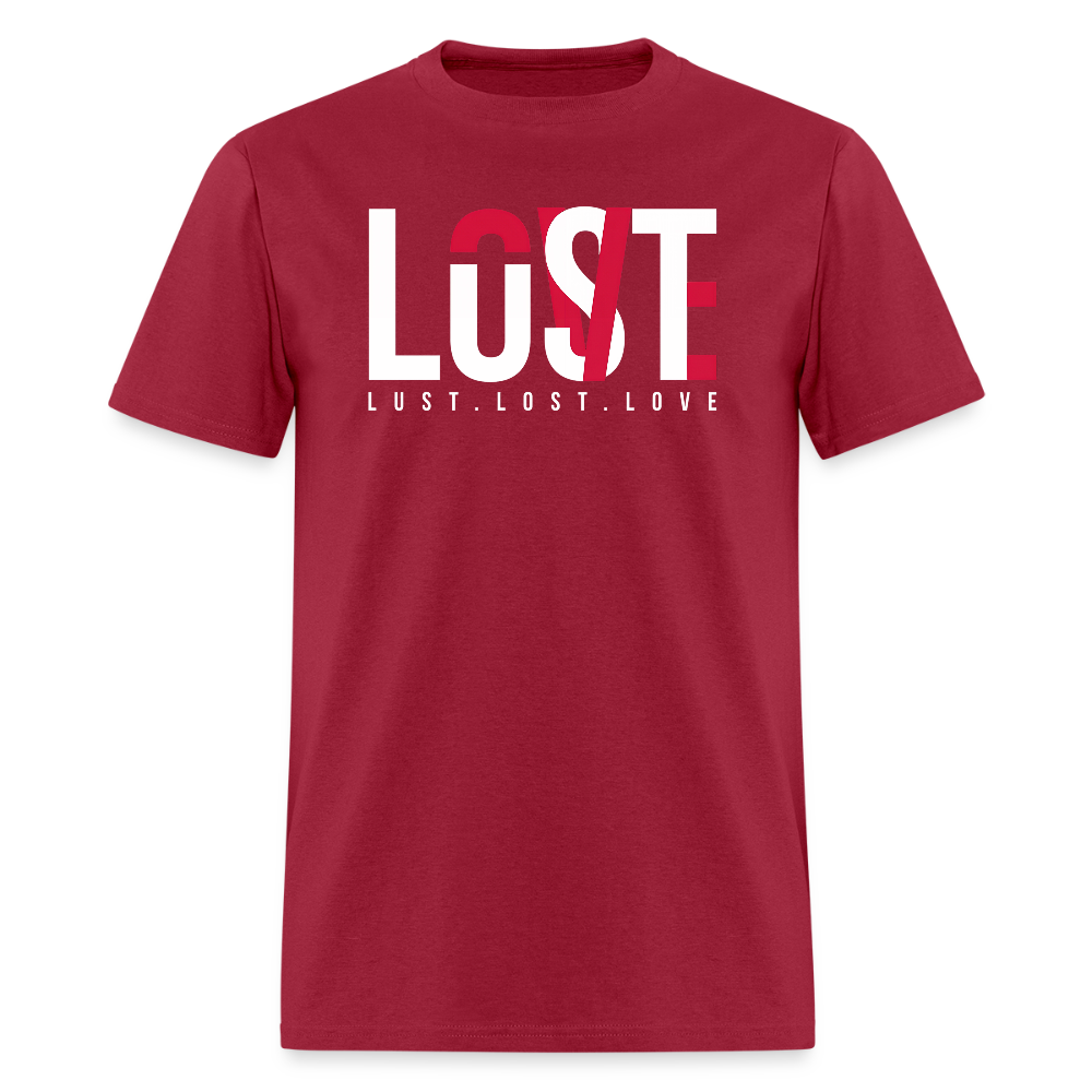 Lust. Lost. Love - dark red